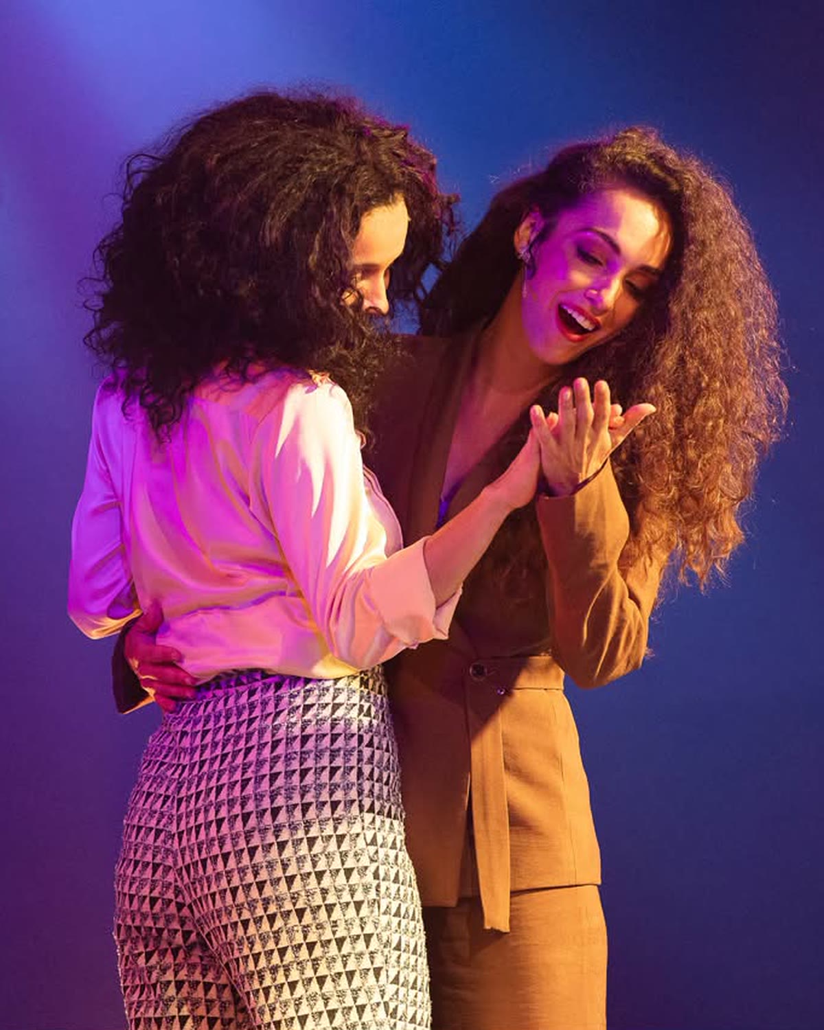 Bruna Pazinato como Lúcia Veríssimo em Gal, o musical